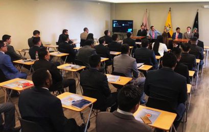 Capacitación a la Unidad de Inteligencia Anti delincuencial de la Policía Nacional del Ecuador en Técnicas de Litigación Oral y Derecho Procesal Penal