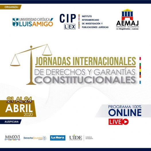 Jornadas Internacionales de Derechos y Garantías Constitucionales