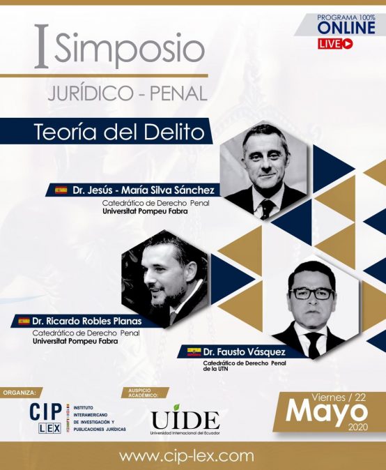 I Simposio Jurídico – Penal “Teoría Del Delito”