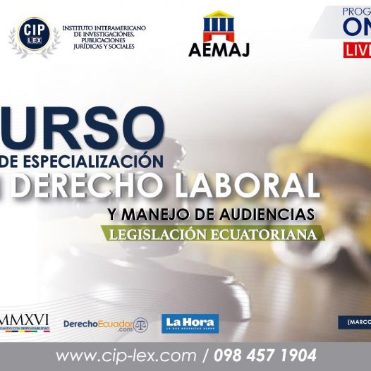 Curso de Especialización en Derecho Laboral