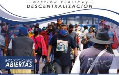 Diplomado Internacional en Gerencia Política, Gestión Pública y Descentralización