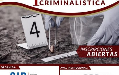 Convención Internacional en Derecho Penal y Criminalística