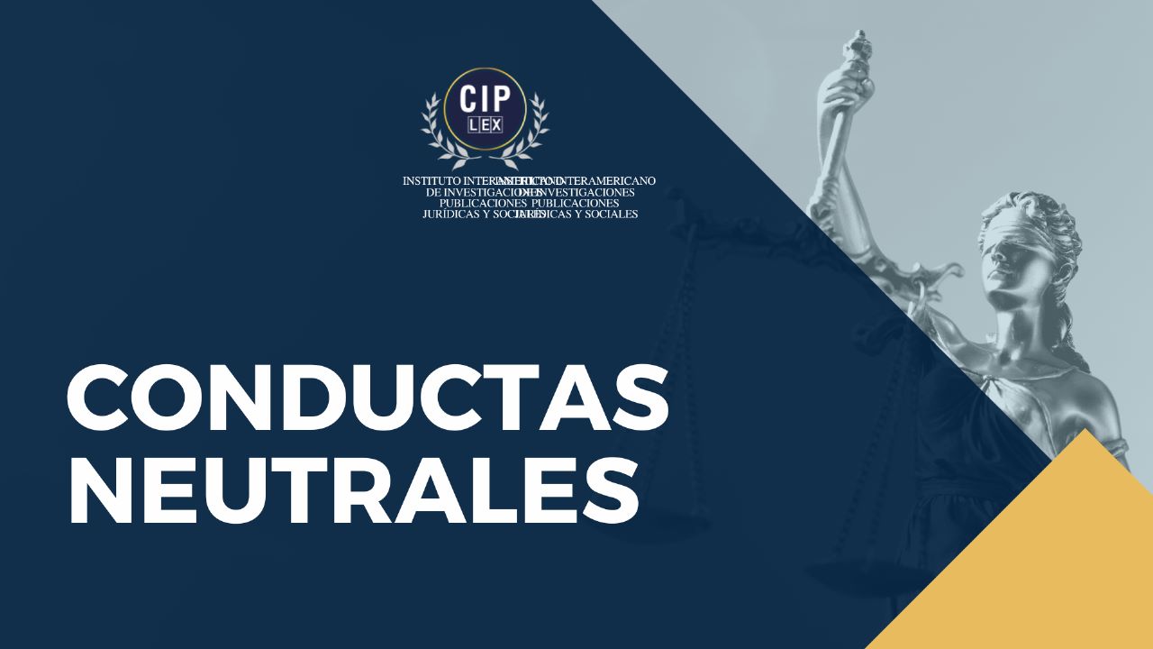 Conductas Neutrales Conductas Neutrales